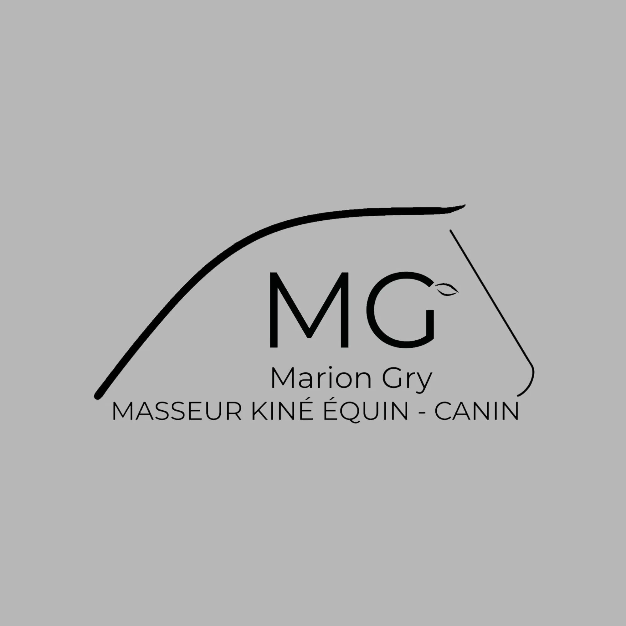 Logo Marion Gry massages équins